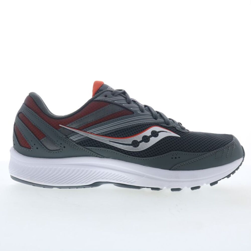 Saucony Mens Cohesion 15 Gray Shoes (NWT)